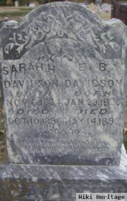 Edwin Blackburn "doc" Davidson