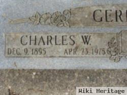 Charles W Gerlough, Sr