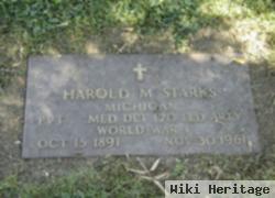 Harold M Starks