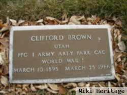 Pfc Clifford Brown