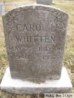 Carol L. Robinson Whitten