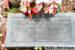 Amelia Gertrude Stanley Todd