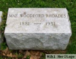 Minnie Mae Woodford Rhoades