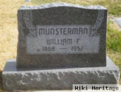 Wilhelm F. "william" Munsterman