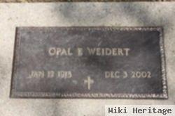 Opal E. Weidert