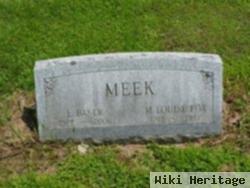 Earl Baker Meek