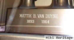 Mattie Bates Van Duyne