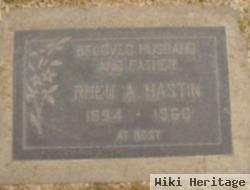 Rheu Aclo "pappy" Hastin