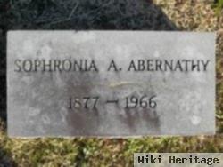 Sophronia Campbell "fronia" Anderson Abernathy