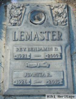 Rev Benjamin D. Lemaster