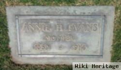 Anna "annie" Hughes Evans