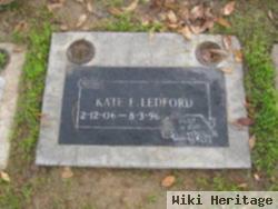 Kate E Ledford