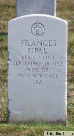 Frances Opal Call