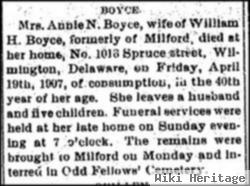 Annie M. Boyce