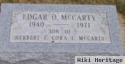 Edgar O. "eddie" Mccarty