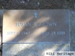 Susan E Brown