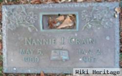 Nannie Jones Crain