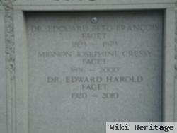 Dr Edward Harold Faget