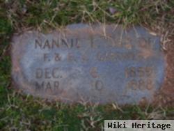 Nannie E. Gardner