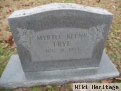 Myrtle Keene Frye