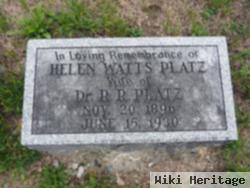 Helen Watts Platz