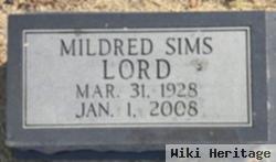 Mildred Sims Lord