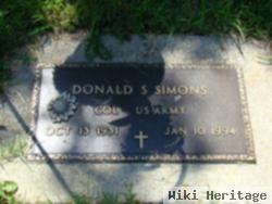 Col Donald S. Simons