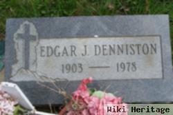 Edgar J Denniston