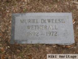 Muriel Deweese Wetherall