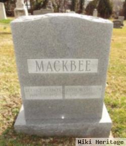 Bernice Frances Mackbee