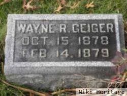 Wayne R Geiger