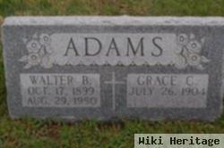 Walter B Adams