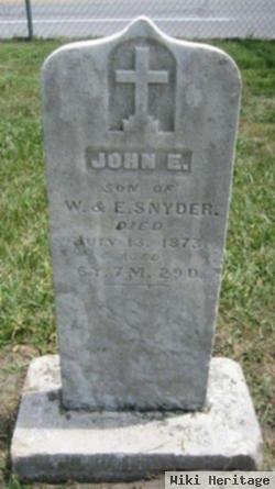 John E. Snyder