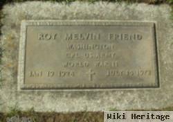 Roy Melvin Friend