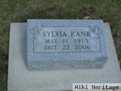 Sylvia Wilma Rank