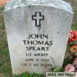 John Thomas Spears, Sr