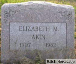 Elizabeth M Akin