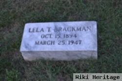 Lela T. Brackman