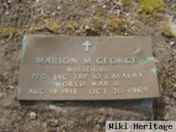 Marion M George