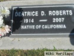 Deatrice D. Roberts