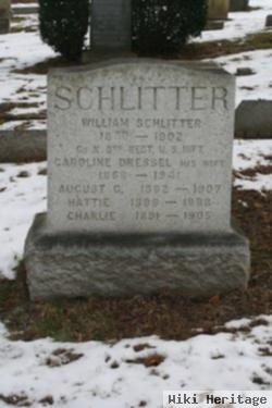 August G Schlitter