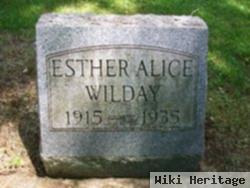 Esther Alice Wilday