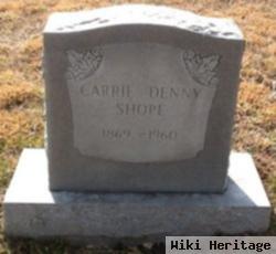 Carrie Seretha Denny Shope