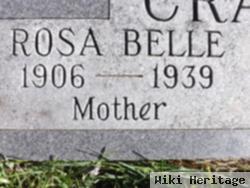 Rosa Belle "rosie" Whitesell Crague