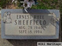 Ernest Rhee Sheffield