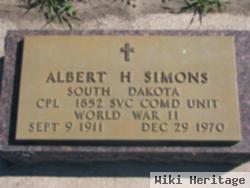 Corp Albert H. Simons