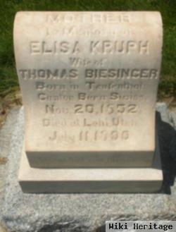 Elizabeth Kropf Biesinger