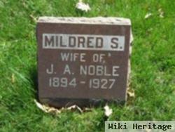 Mildred S Noble