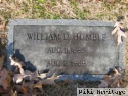 William D Humble