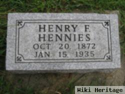 Henry F Hennies